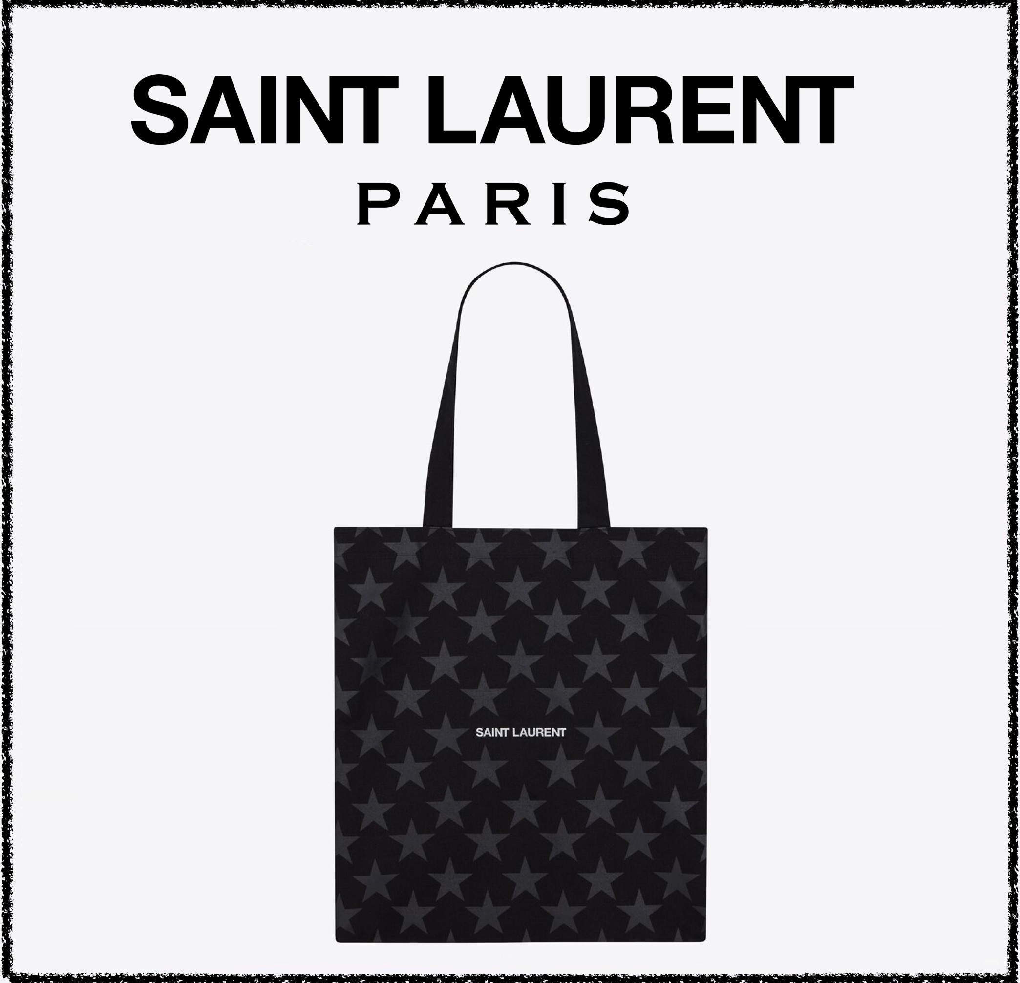 正規 Saint Laurent サンローラン 星 スター リュック