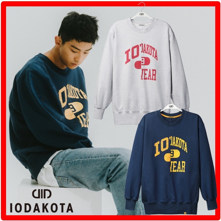 ★韓国の人気★【IODAKOTA】★SWEATSHIRTS スウェットシャ.ツ★