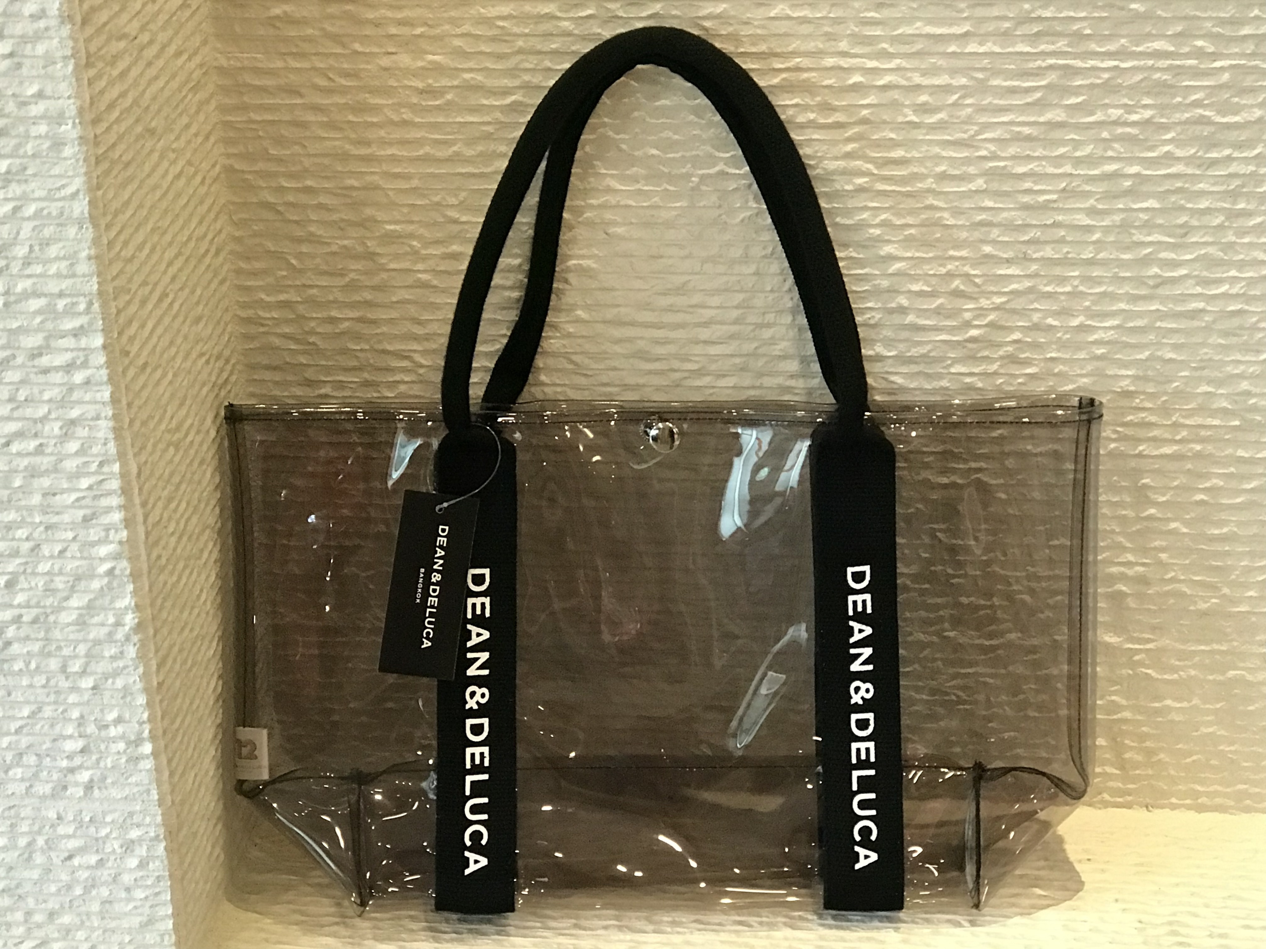 DEAN&DELUCA BKK スケルトントートバッグ クリアトートバッグ