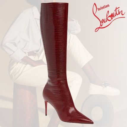 ニーハイブーツ Christian Louboutin x ロングブーツ(レディース ...