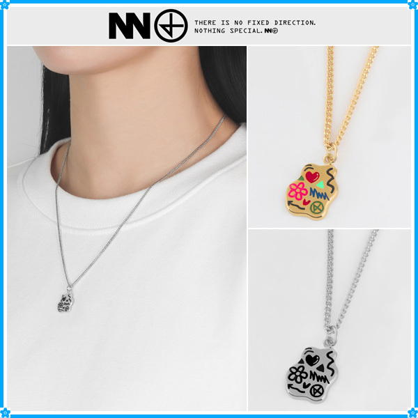 【NONENON】MINI DOODLE NEC SILVER925〜シルバー素材ネックレス