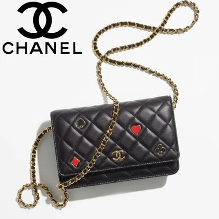ラムスキン CHANEL(シャネル) 長財布(レディース) - 海外通販のBUYMA