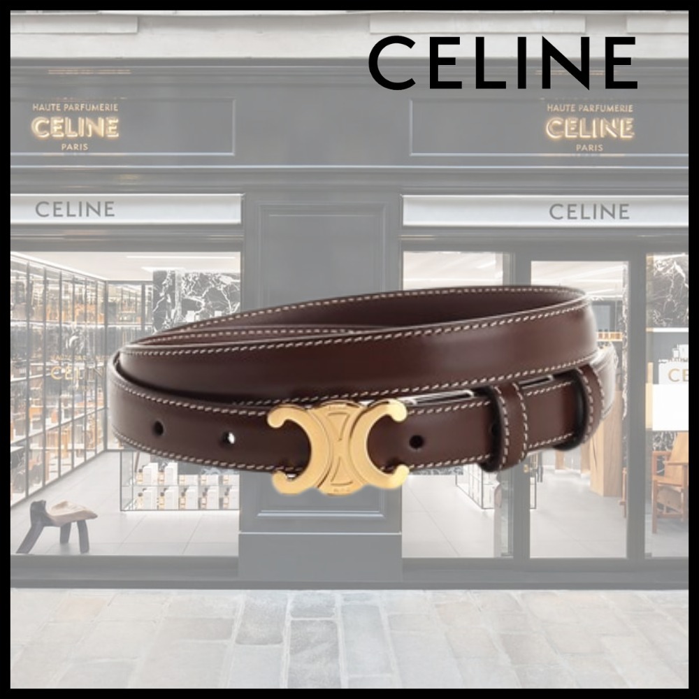 関税込】CELINE スモール トリオンフ ベルト - bpconstructores.com