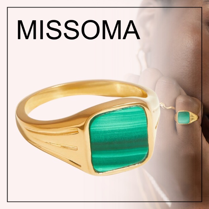 激安正規 Lucy Williams x Missoma ローマコイン シグネット 925