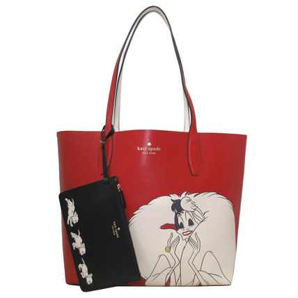 kate spade new york Totes Collaboration A4 Other Animal Patterns Leather Outlet Totes