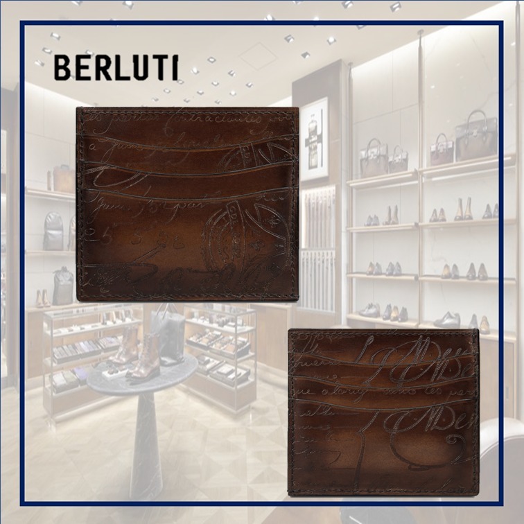 新品、未使用 クリスマスプレゼント 即発!BERLUTI バンブー 6CC