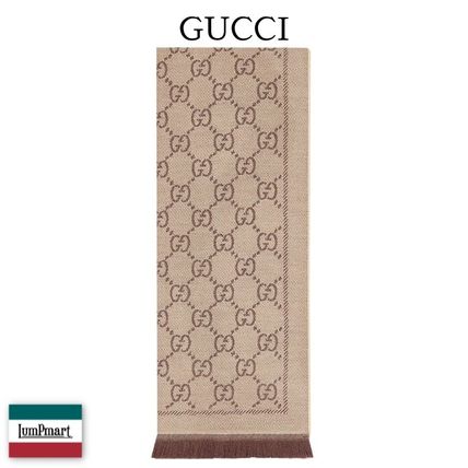 ウール GUCCI(グッチ) スカーフ(レディース) - 海外通販のBUYMA