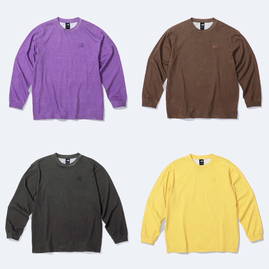 Tシャツ・カットソー 22AW Week13 Supreme The North Face Pigment Printed L/S Top