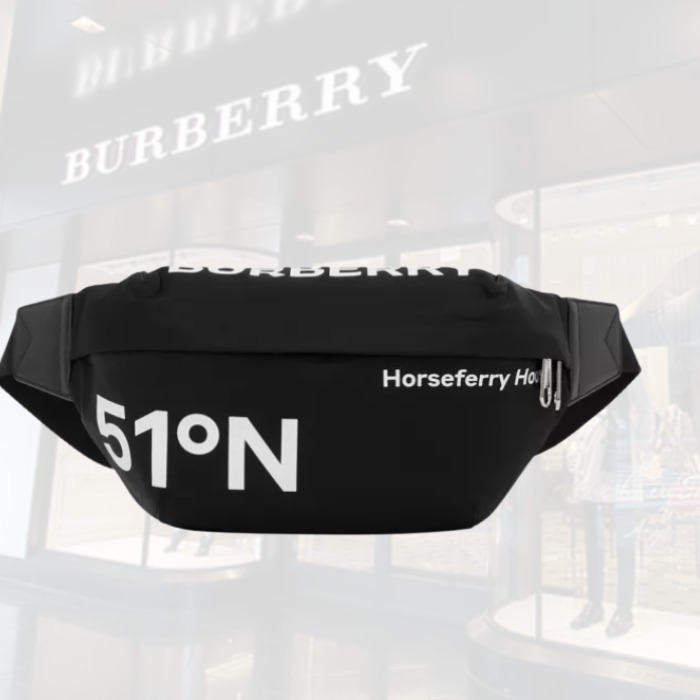 BURBERRY★新作★ ナイロン ソニー バムバッグ BURBERRY★新作★ ナイロン ソニー バムバッグ