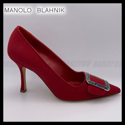 スエード Manolo Blahnik(マノロブラニク) パンプス(レディース ...