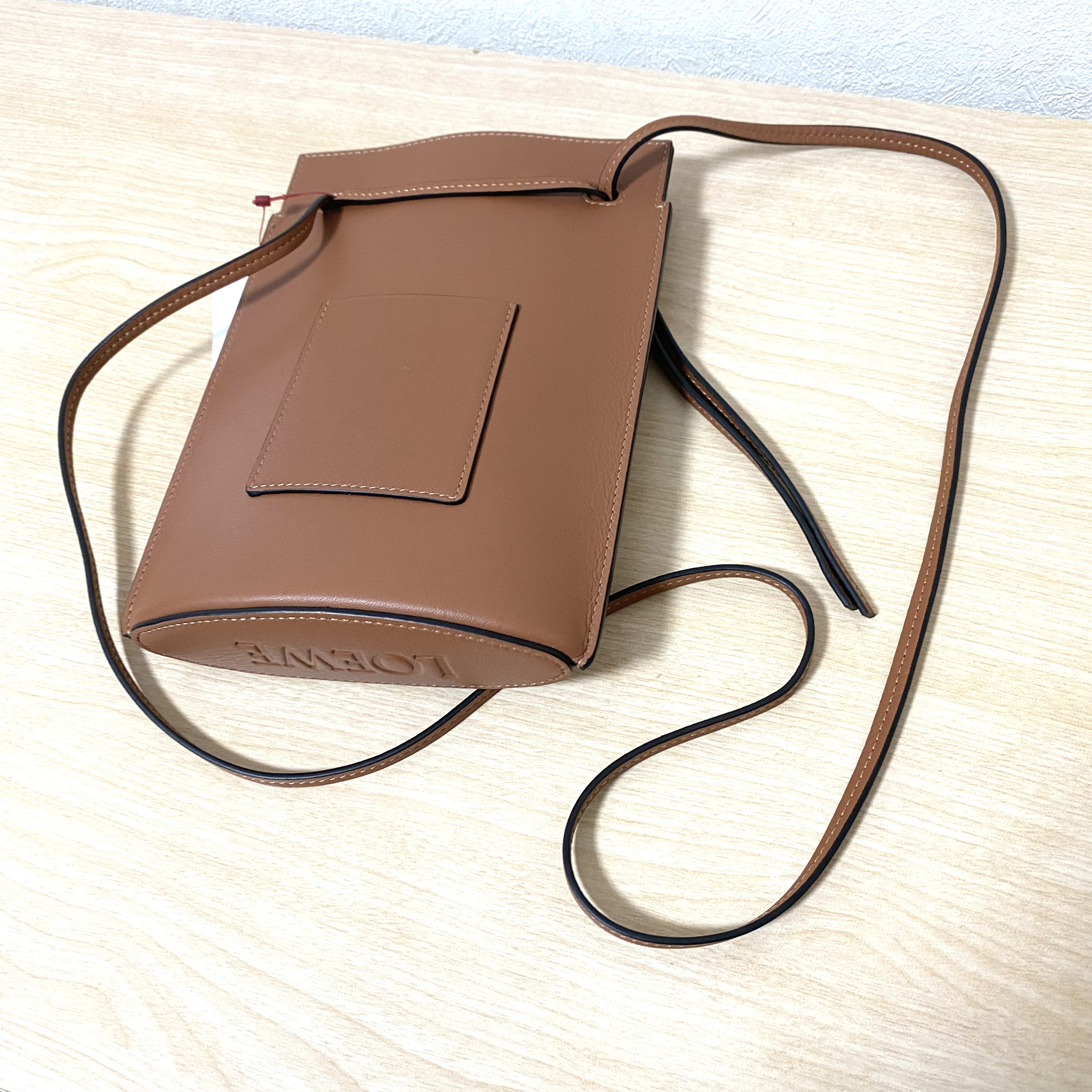 LOEWE】アナグラム ダイス ポケット カーフ ショルダーバッグ