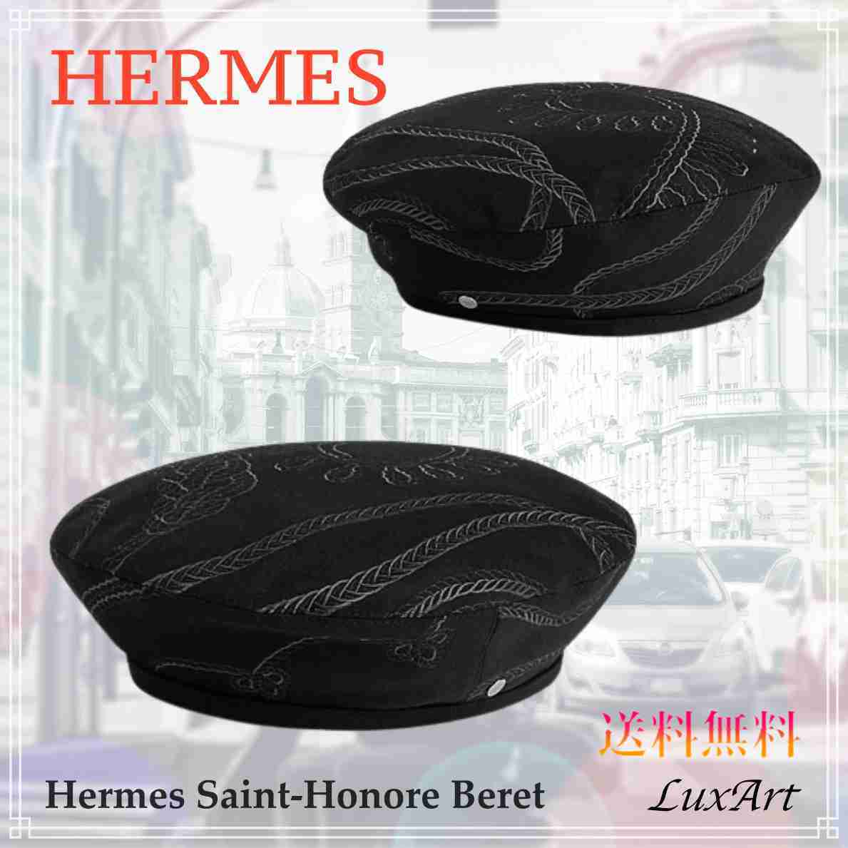大人気】追跡付☆HERMES☆サントノレ ベレー帽 - connectlinksp.com.br