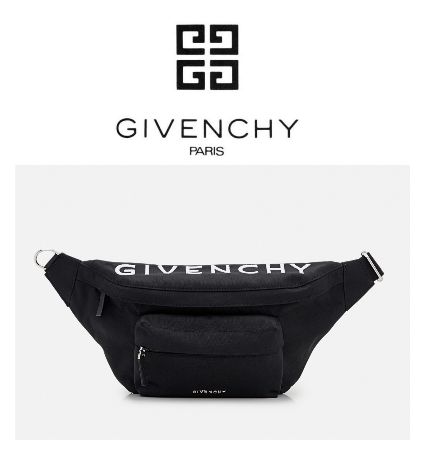 GIVENCHY エッセンシャル U ウエストバッグ 22SS オーシャンブルー