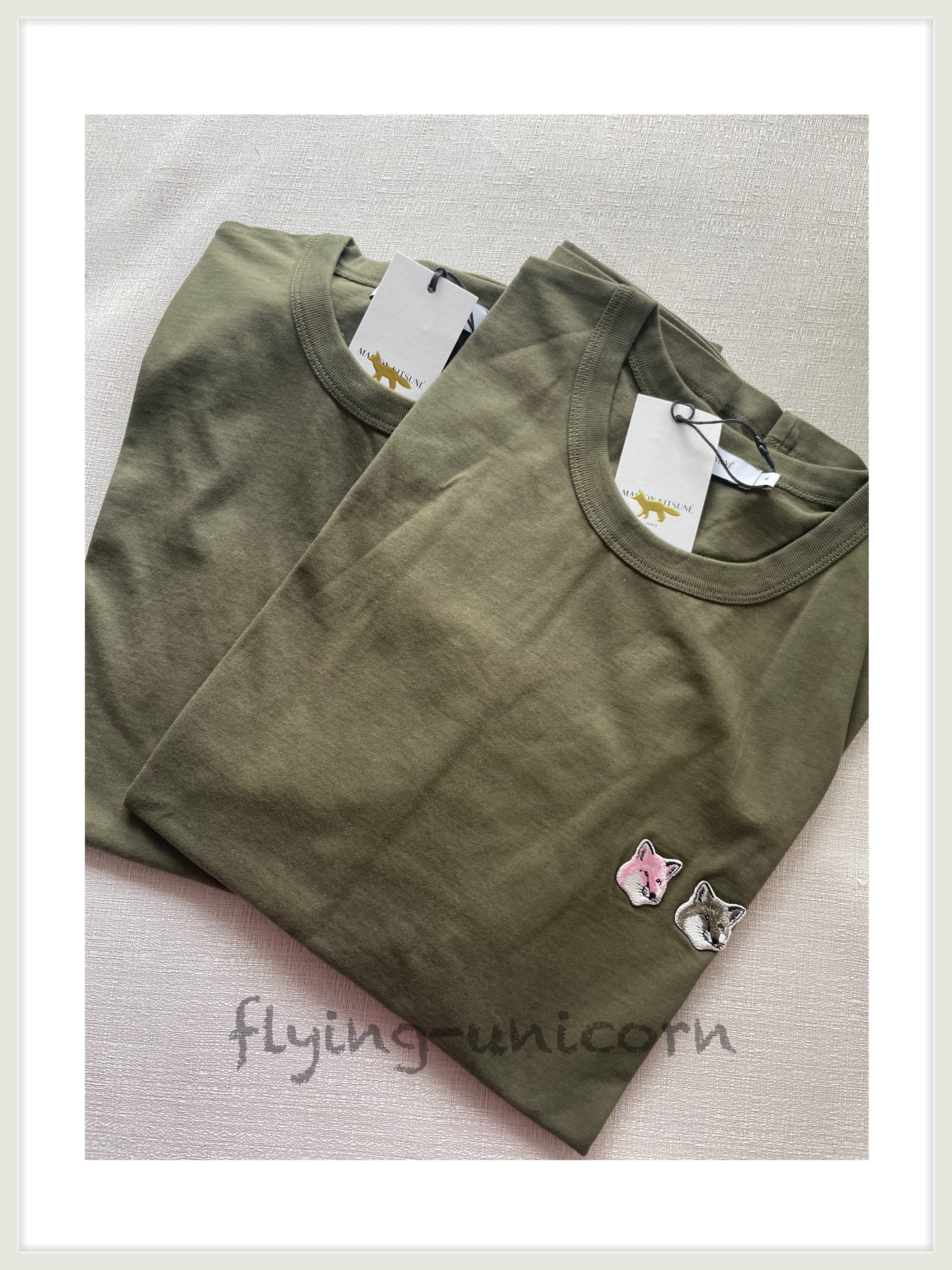 国内即発 ダブル フォックス Tシャツ