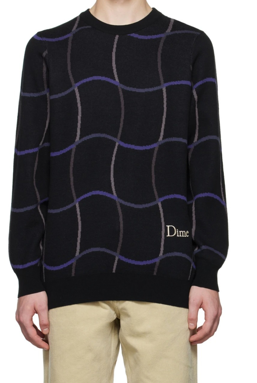XL Dime WAVE KNIT SWEATER ダイム ニット セーター | www.ofa.sg
