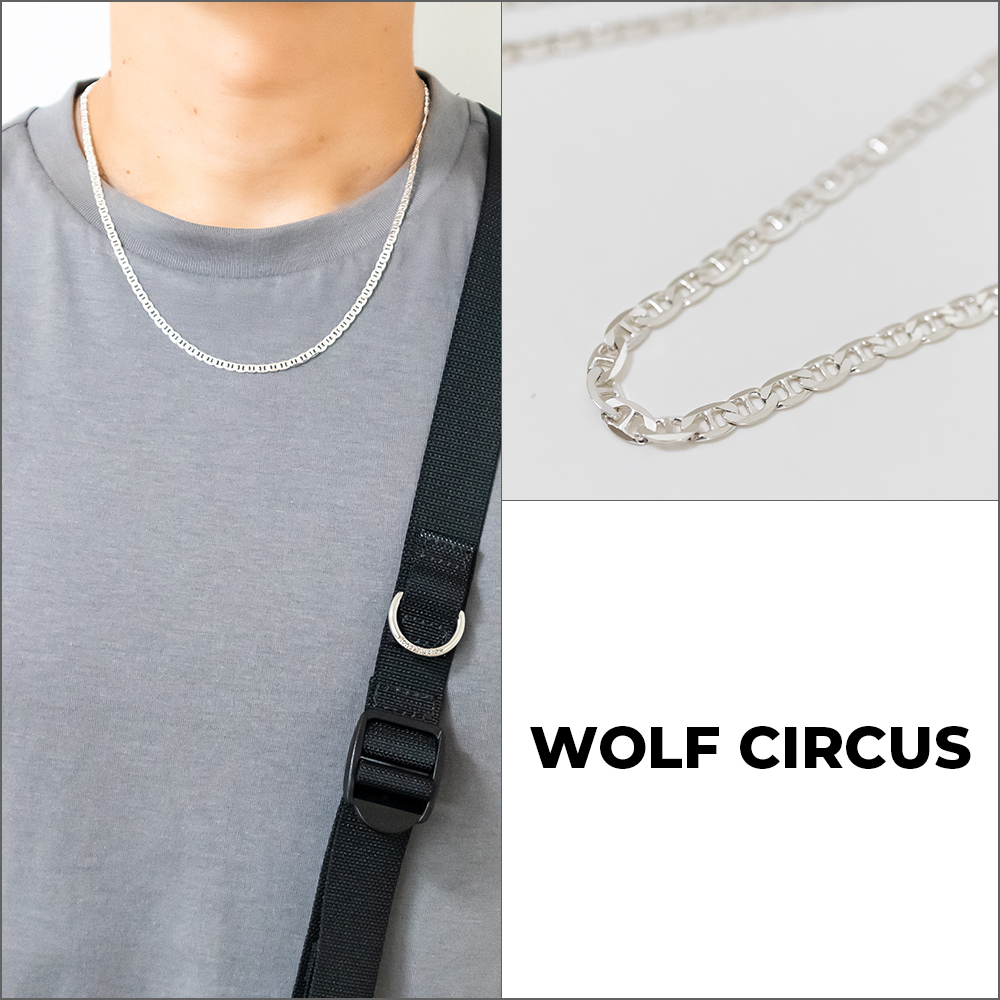 【Wolf Circus】スターリングシルバー Toni チェーンネックレス