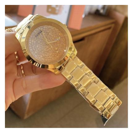 GUESS 特別価格クラッシュ レディース ウォッチ 送料込 即日発送可能