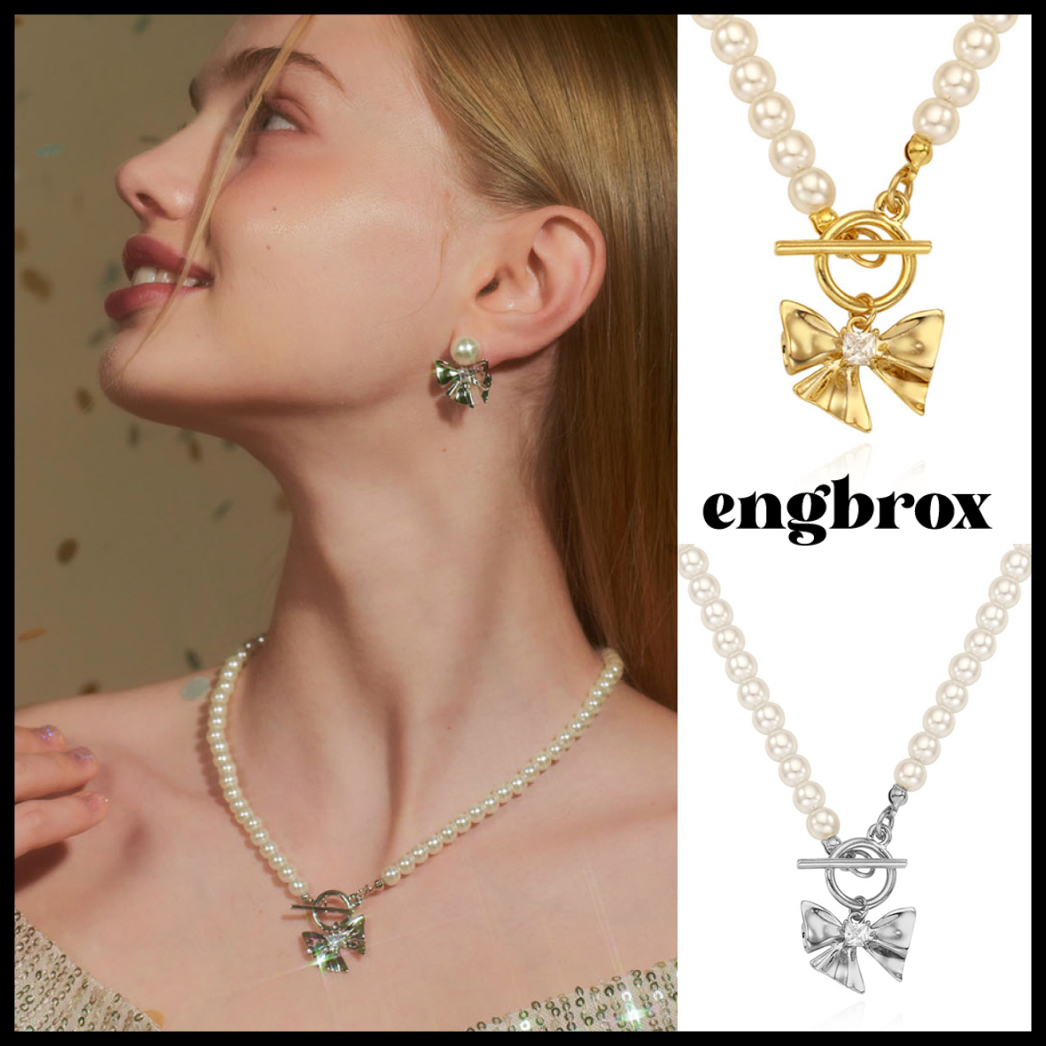 ENGBROX ★ romantic ribbon necklace