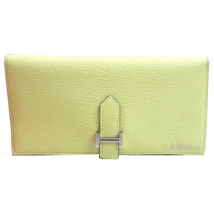 イエロー(黄色)系 HERMES x 長財布(レディース) - 海外通販のBUYMA