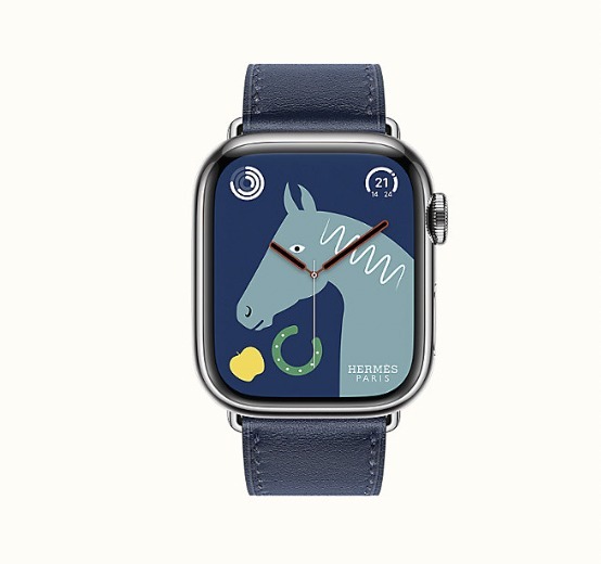 Band Apple Watch Hermes Single Tour 44 mm Jumping - The Lux