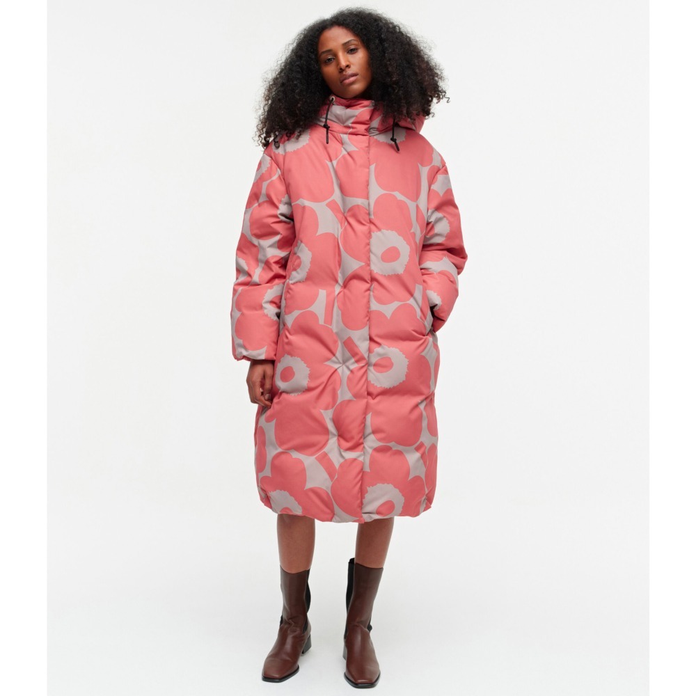 2023SS】marimekko マリメッコ/ Jarla Unikko ダウンコート