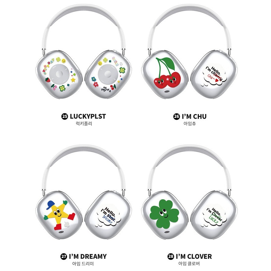 SHARON6☆AirPods Max Clear Design Case (SHARON6/テック