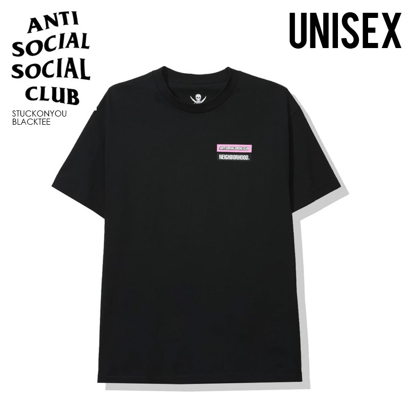 即納★ANTI SOCIAL SOCIAL CLUB EIGHBORHOOD STUCK ON YOU TEE