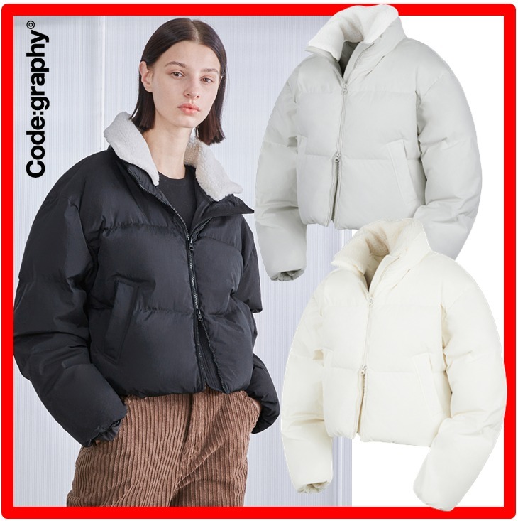 ☆【CODE GRAPHY】☆Neck Warmer Crop Essential Paddin.g☆