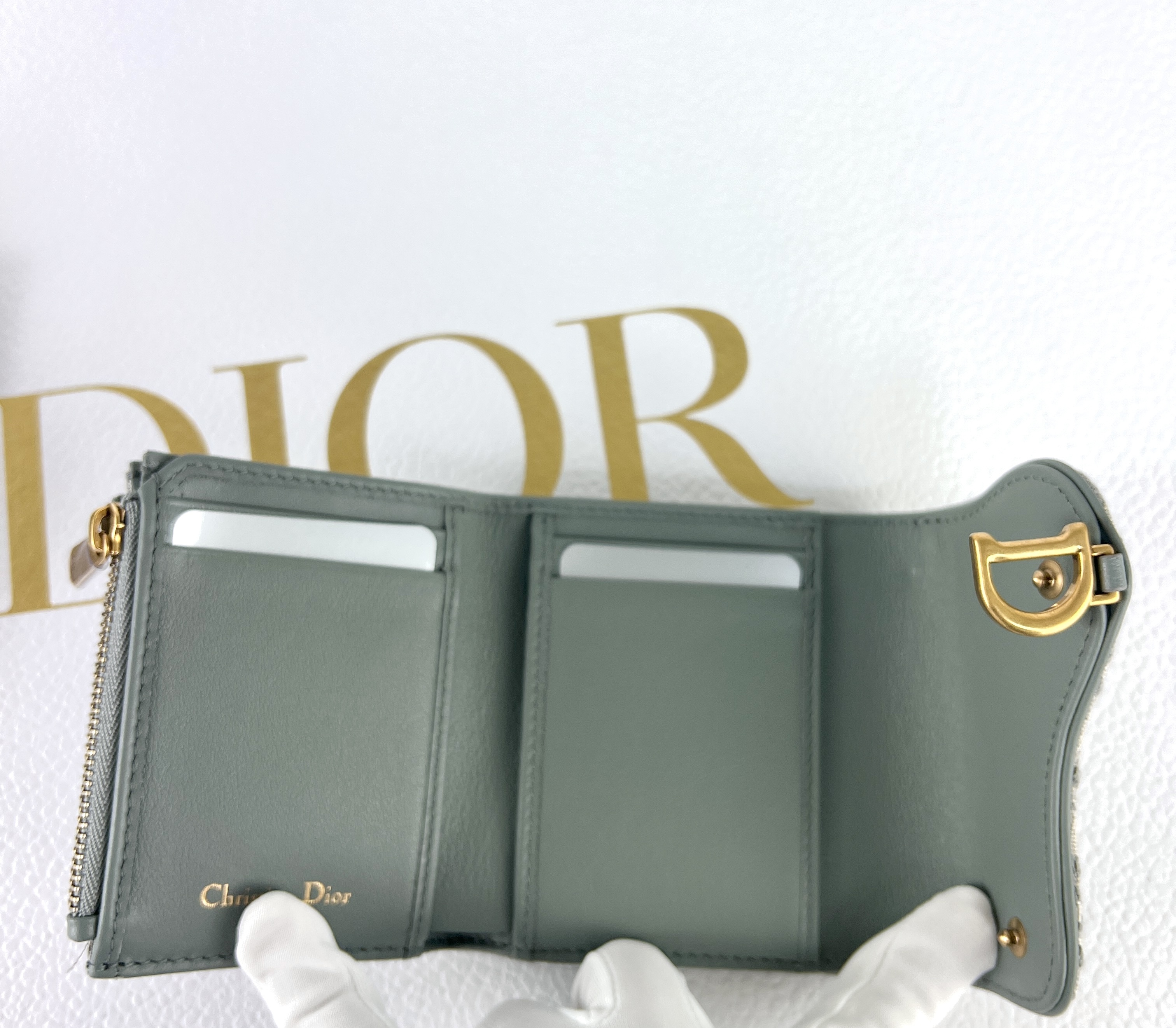 ディオール(Dior)ディオール Saddle サドル ロータスウォレット