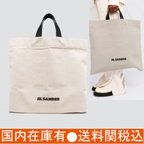 Jil Sander Unisex Logo Totes