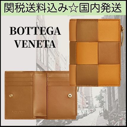 ラウンドジップ(ファスナー) BOTTEGA VENETA x 折りたたみ財布 ...