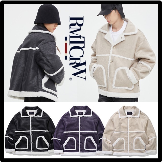 ☆送料・関税込☆ROMANTIC CROWN★MINIMAL MOUTON JACKET★
