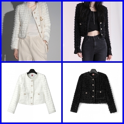 [AVANDRESS] TWEED CROPPED JACKET◆ 女性らしい