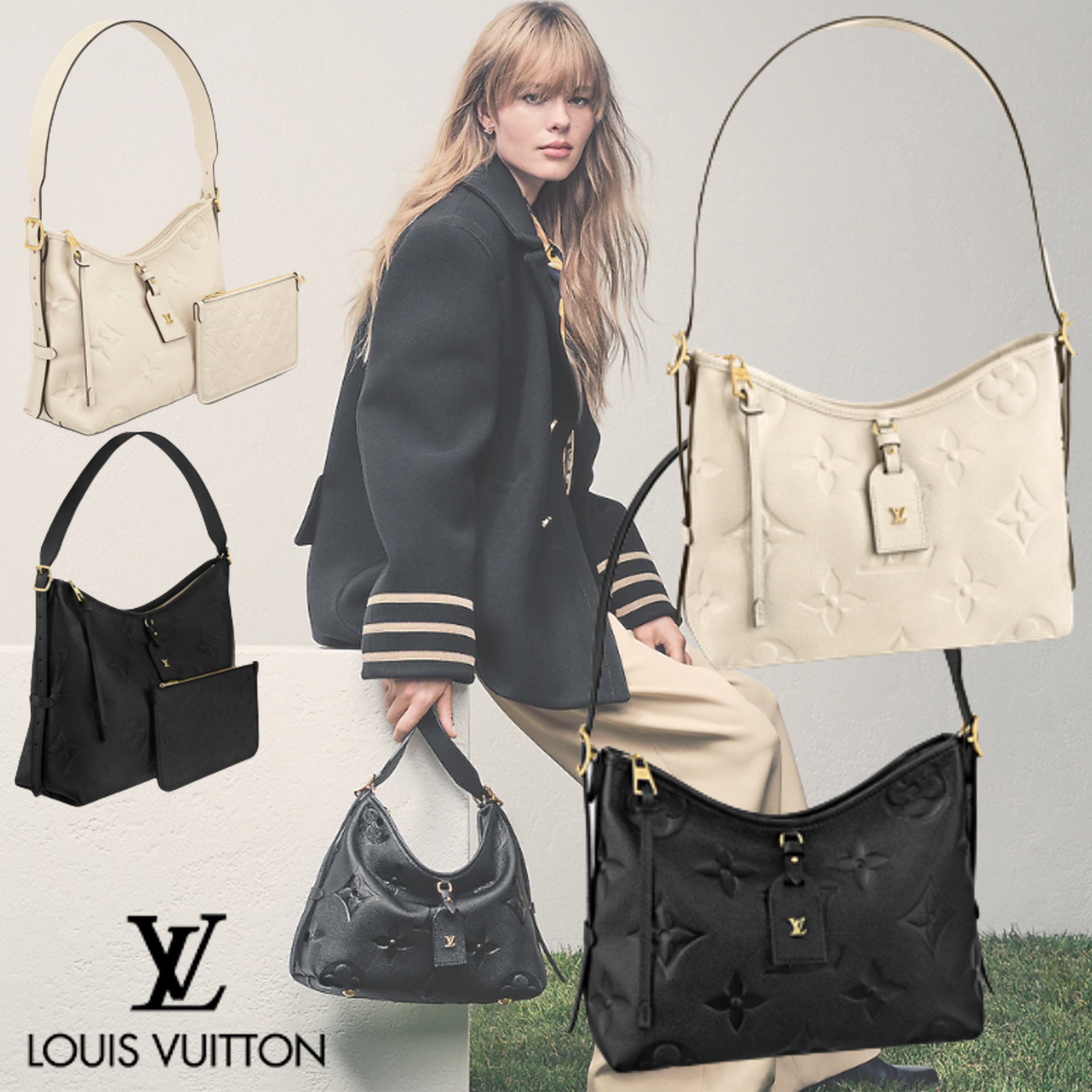 Shop Louis Vuitton Monogram Casual Style 2WAY 3WAY Plain Leather