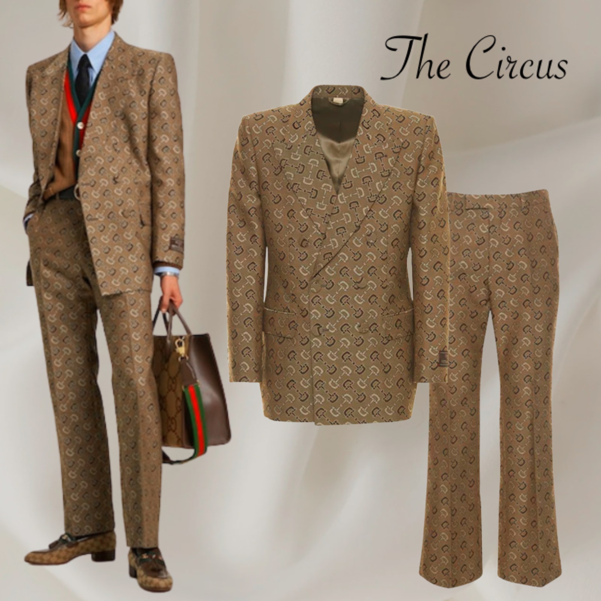 関税込み】GUCCI MAXI HORSEBIT スーツセット 【メール便不可】 スーツ