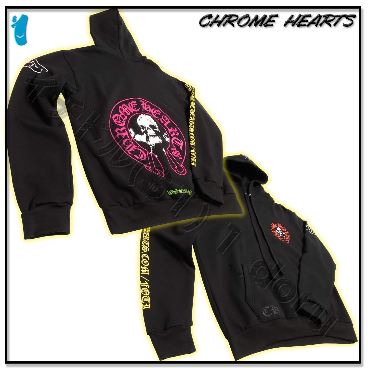 +CHROME HEARTS+ FOTI フォティHOODIE フーディー パーカー