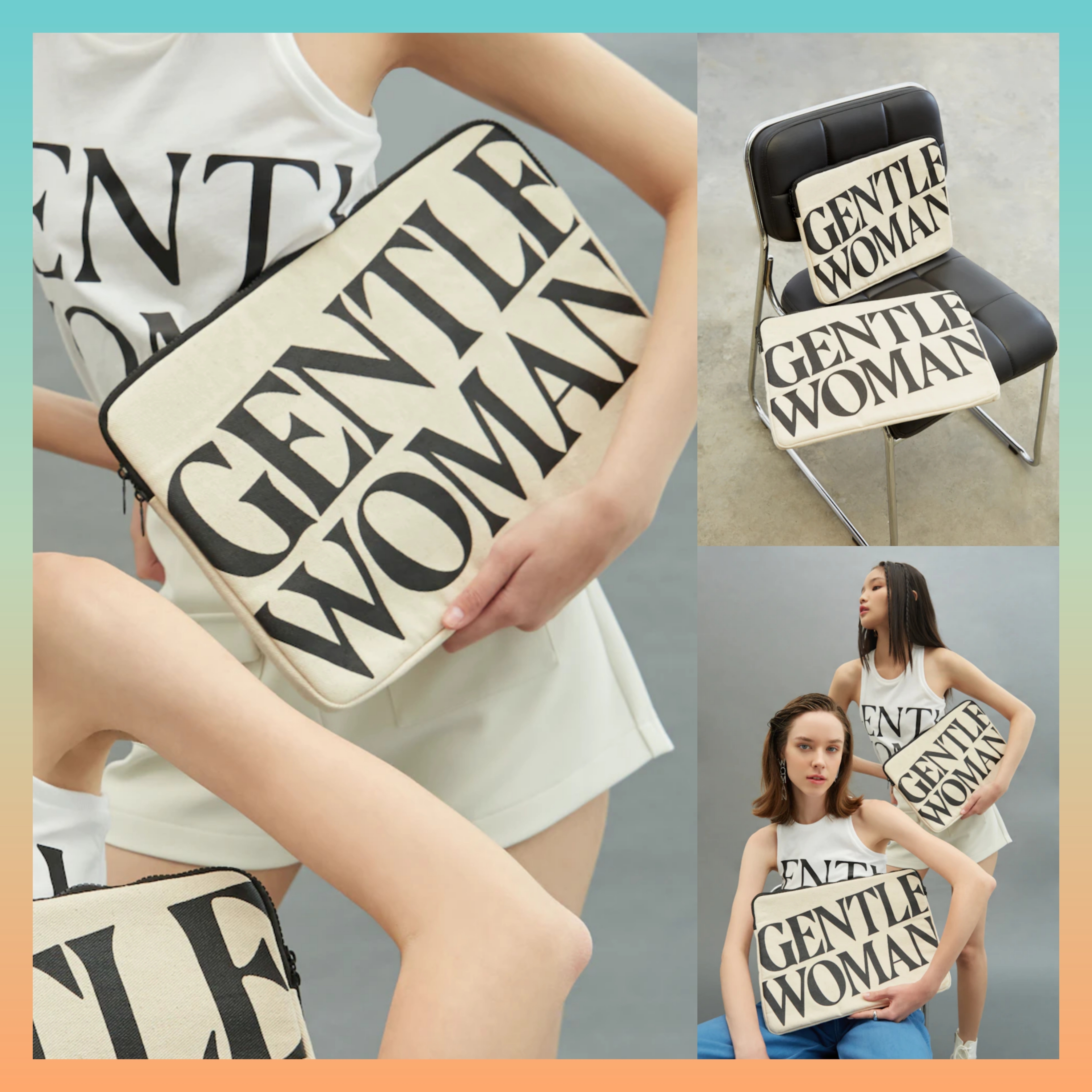 GENTLEWOMAN★日本未入荷★GWロゴ LAPTOP SLEEVE ノートPCケース