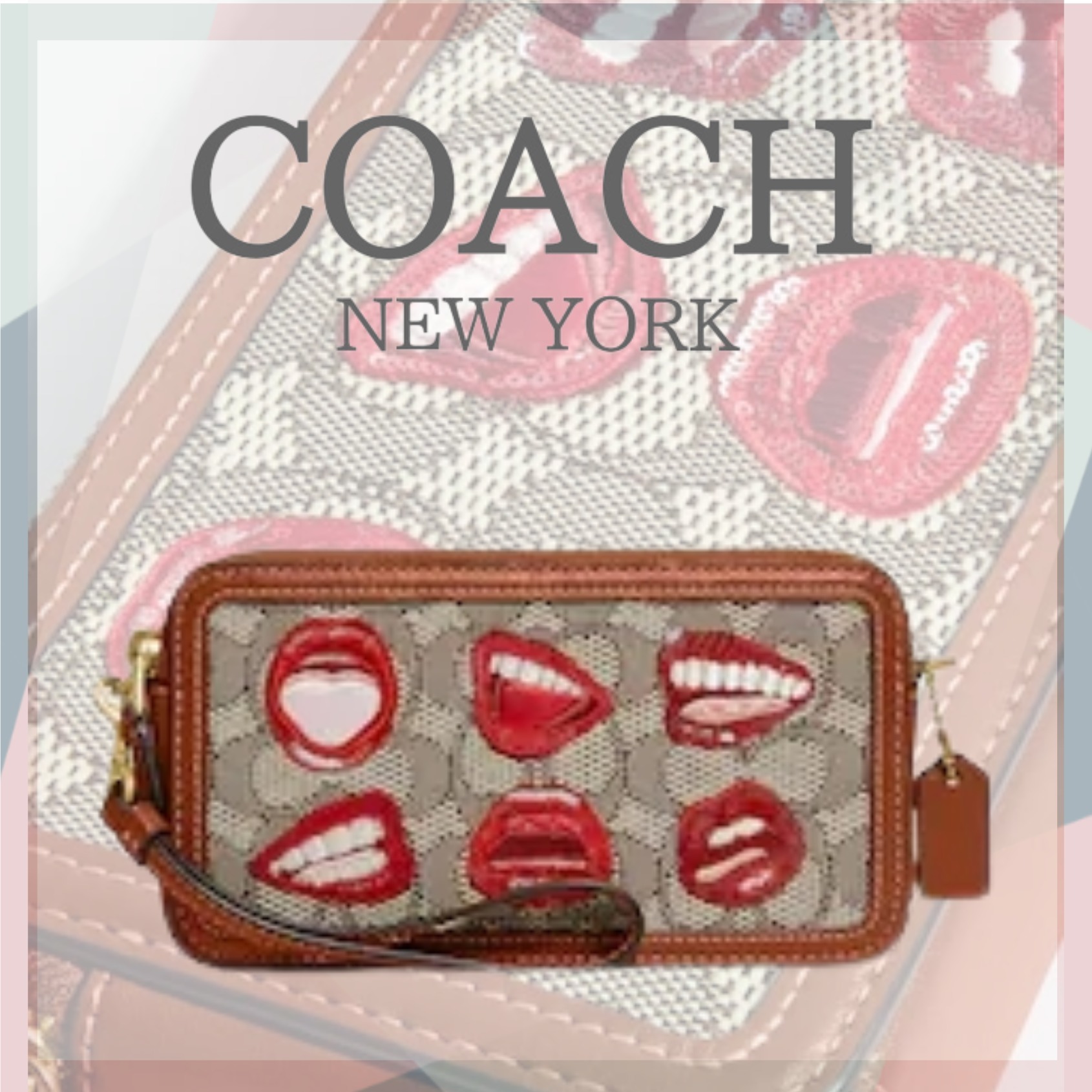 Coach X Tom Wesselmann Kira Crossbody In Signature 注目商品 Coach X Tom Wesselmann Kira Crossbody In Signature 注目商品