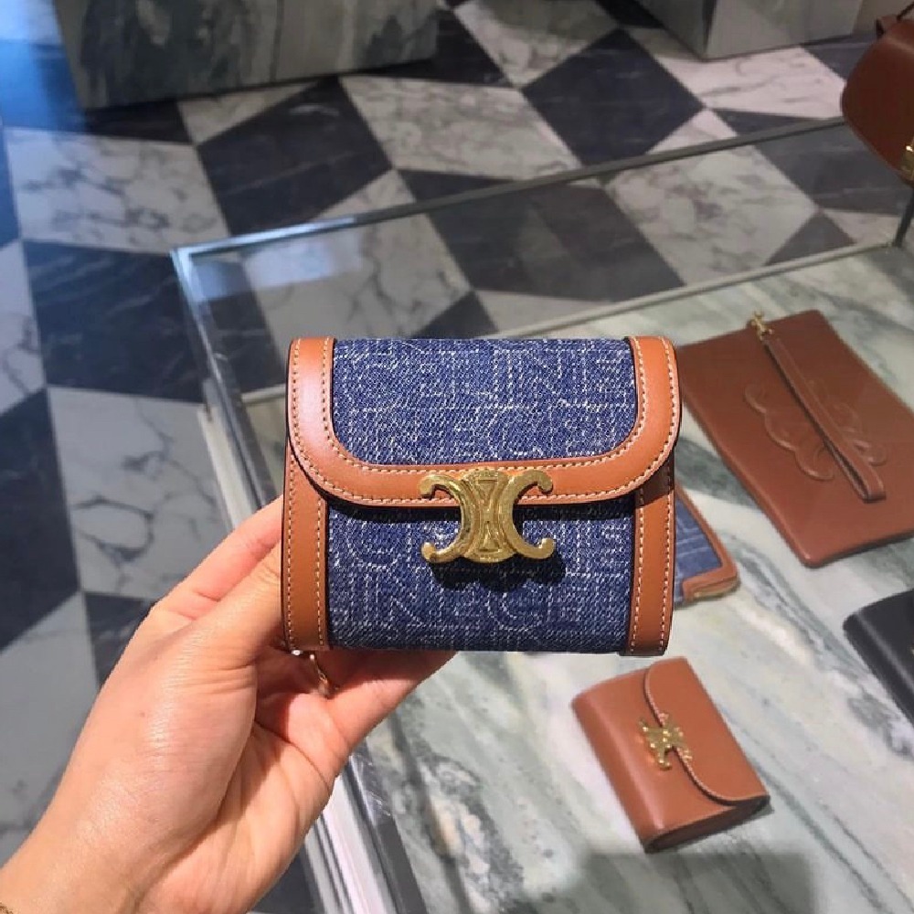Celine 折り財布 トリオンフ 23SS新作カラー | jetcondor.com
