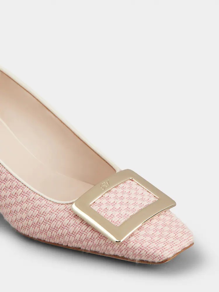 新作！【RogerVivier】「ベル ヴィヴィエ」 パイピング パンプス