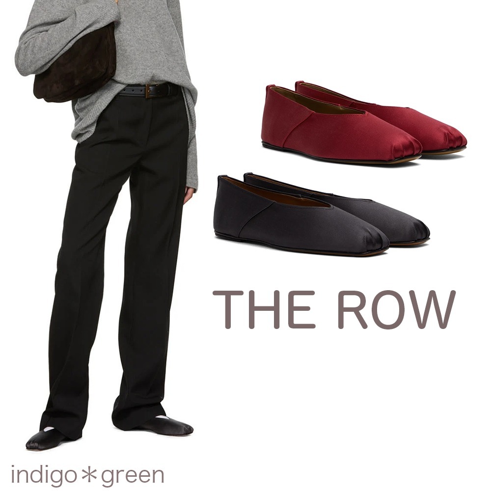 定価の80%OFF the row サテン スリッポン ネイビー radler-ortho.com