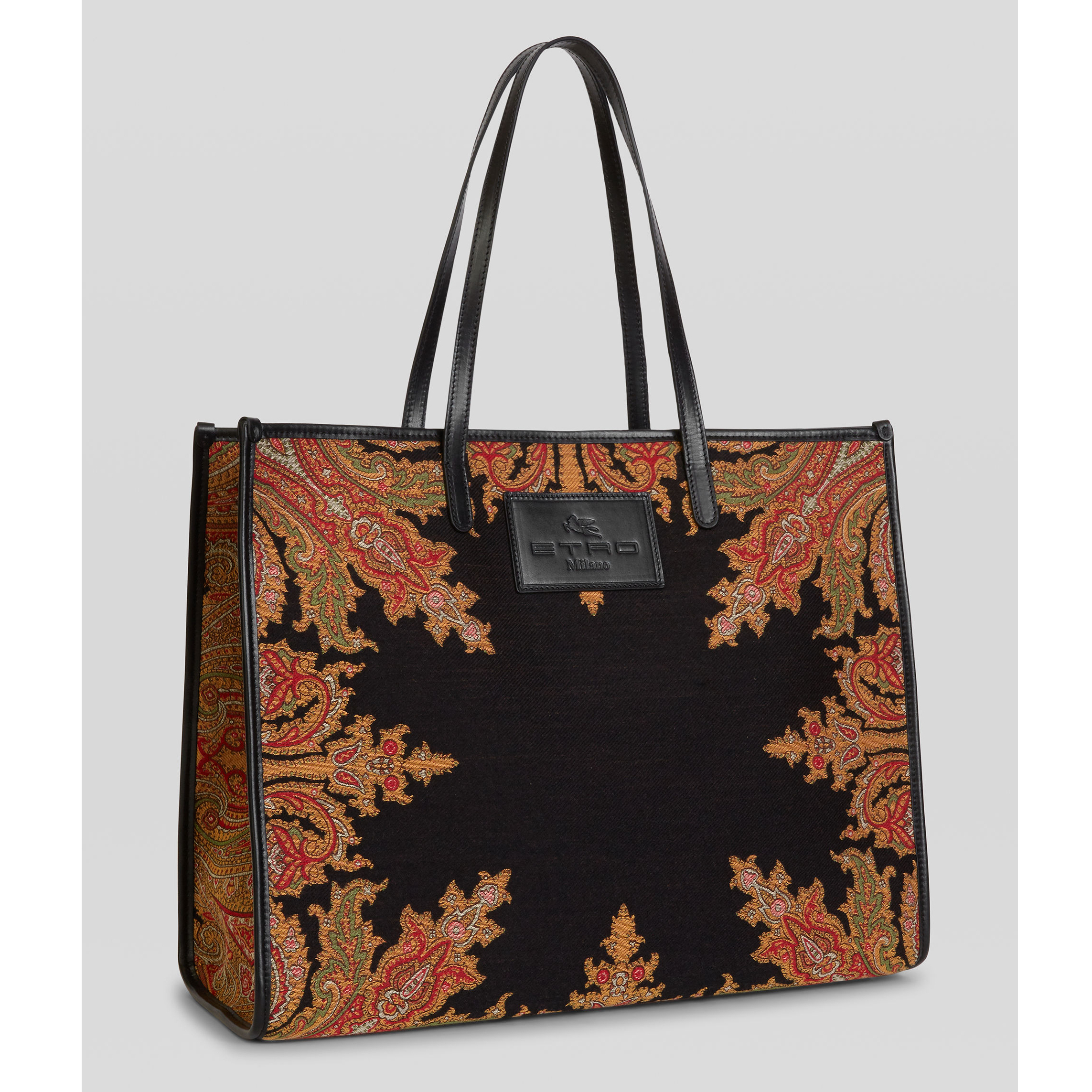 ETRO エトロ トートバッグ ペイズリー柄 A4収納可能 肩掛け 大