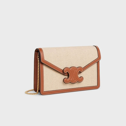 チェーンウォレット CELINE Triomphe Canvas - 海外通販のBUYMA
