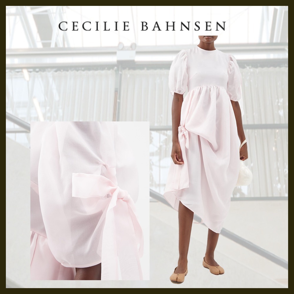 関税込*CECILIE BAHNSEN*デラニー シルクオーガンザ ドレス - iepfsas.com