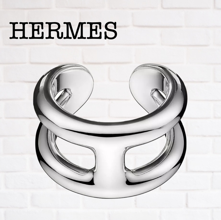大人気☆HERMES☆Bague Osmose, petit modele オスモスリング