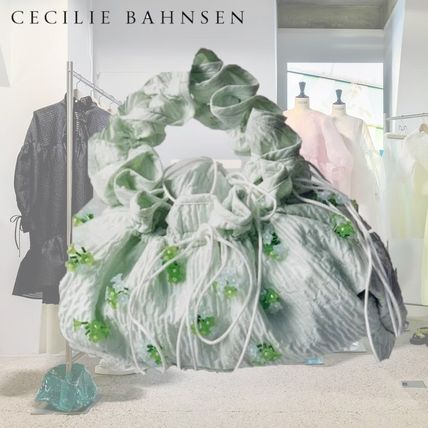 CECILIE BAHNSEN】関送込 ファルーラ ミディアム ラッフル bag ...