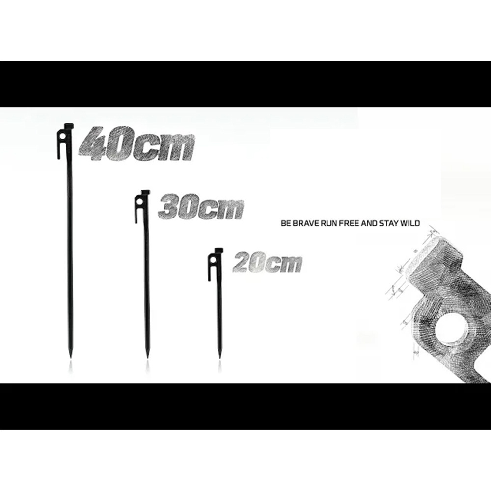 【1953 Camper's Khan★】STEEL PEG 1SET