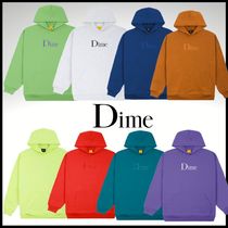 [関税なし] Dime/クラシックベロアパーカー ☆Dime☆ クラシック ロゴ プルオーバー フード スウェット