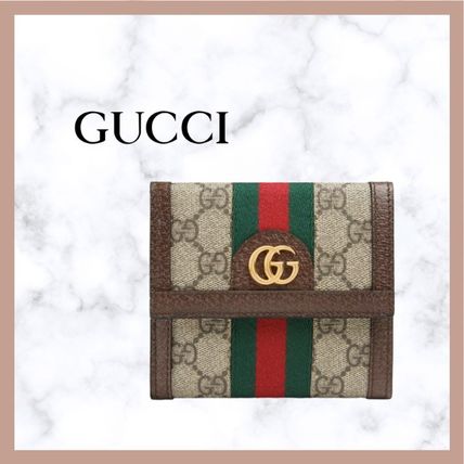 GUCCI Ophidia(グッチ オフィディア) 折りたたみ財布(レディース