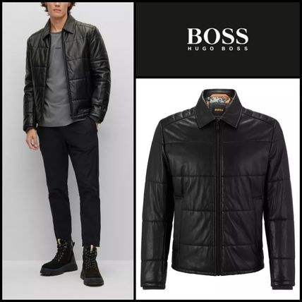 Hugo Boss(ヒューゴボス) レザージャケット(メンズ) - 海外通販のBUYMA